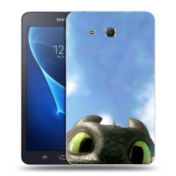 Силиконовый чехол на Samsung Galaxy Tab A 7 (2016) с принтом Как приручить дракона Силиконовый чехол на Samsung Galaxy Tab A 7 (2016) с принтом Как приручить дракона