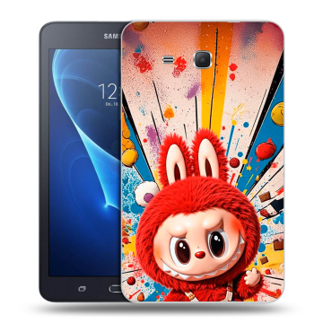 Силиконовый чехол на Samsung Galaxy Tab A 7 (2016) с принтом Labubu Лабубу Силиконовый чехол на Samsung Galaxy Tab A 7 (2016) с принтом Labubu Лабубу