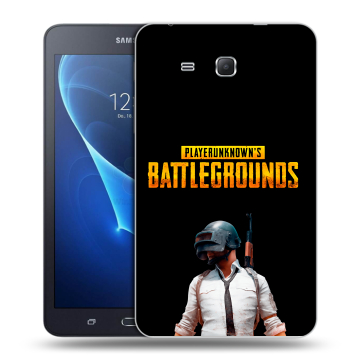 Силиконовый чехол на Samsung Galaxy Tab A 7 (2016) с принтом PUGB ПАГБ Силиконовый чехол на Samsung Galaxy Tab A 7 (2016) с принтом PUGB ПАГБ