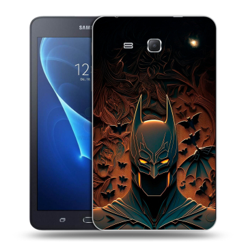 Силиконовый чехол на Samsung Galaxy Tab A 7 (2016) с принтом Batman Бэтмен