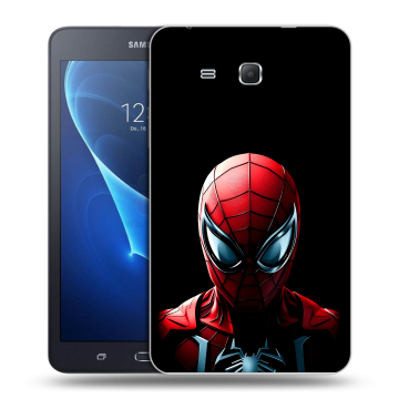 Силиконовый чехол на Samsung Galaxy Tab A 7 (2016) с принтом Spiderman Человек паук