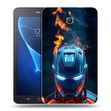 Силиконовый чехол на Samsung Galaxy Tab A 7 (2016) с принтом IronMan Железный человек Силиконовый чехол на Samsung Galaxy Tab A 7 (2016) с принтом IronMan Железный человек