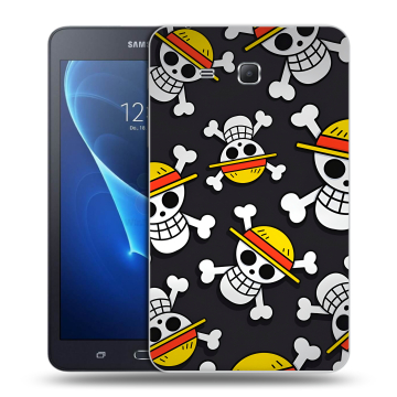 Силиконовый чехол на Samsung Galaxy Tab A 7 (2016) с принтом One Piece Ван Пис