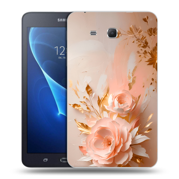 Силиконовый чехол на Samsung Galaxy Tab A 7 (2016) с принтом женский