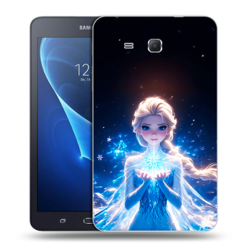 Силиконовый чехол на Samsung Galaxy Tab A 7 (2016) с принтом Холодное сердце Frozen Силиконовый чехол на Samsung Galaxy Tab A 7 (2016) с принтом Холодное сердце Frozen