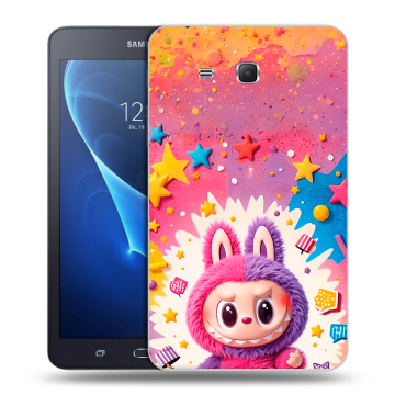 Силиконовый чехол на Samsung Galaxy Tab A 7 (2016) с принтом Labubu Лабубу Силиконовый чехол на Samsung Galaxy Tab A 7 (2016) с принтом Labubu Лабубу