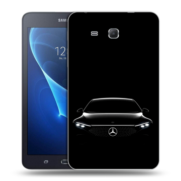 Силиконовый чехол на Samsung Galaxy Tab A 7 (2016) с принтом Mercedes Мерседес Силиконовый чехол на Samsung Galaxy Tab A 7 (2016) с принтом Mercedes Мерседес