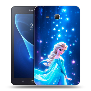 Силиконовый чехол на Samsung Galaxy Tab A 7 (2016) с принтом Холодное сердце Frozen Силиконовый чехол на Samsung Galaxy Tab A 7 (2016) с принтом Холодное сердце Frozen