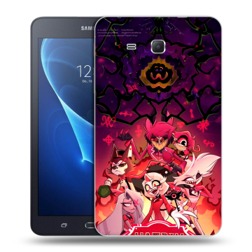 Силиконовый чехол на Samsung Galaxy Tab A 7 (2016) с принтом Hazbin Hotel Отель Хазбин Силиконовый чехол на Samsung Galaxy Tab A 7 (2016) с принтом Hazbin Hotel Отель Хазбин