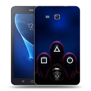 Силиконовый чехол на Samsung Galaxy Tab A 7 (2016) с принтом Игра Кальмара