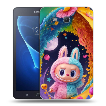 Силиконовый чехол на Samsung Galaxy Tab A 7 (2016) с принтом Labubu Лабубу Силиконовый чехол на Samsung Galaxy Tab A 7 (2016) с принтом Labubu Лабубу