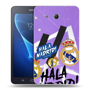 Силиконовый чехол на Samsung Galaxy Tab A 7 (2016) с принтом Real Madrid Реал Мадрид Силиконовый чехол на Samsung Galaxy Tab A 7 (2016) с принтом Real Madrid Реал Мадрид