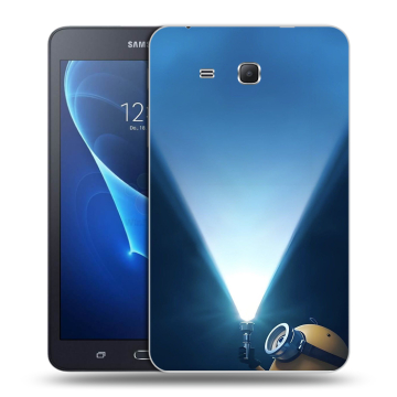 Силиконовый чехол на Samsung Galaxy Tab A 7 (2016) с принтом Миньоны Силиконовый чехол на Samsung Galaxy Tab A 7 (2016) с принтом Миньоны