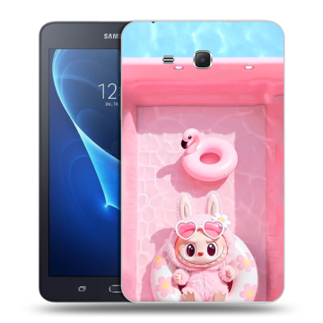 Силиконовый чехол на Samsung Galaxy Tab A 7 (2016) с принтом Labubu Лабубу Силиконовый чехол на Samsung Galaxy Tab A 7 (2016) с принтом Labubu Лабубу