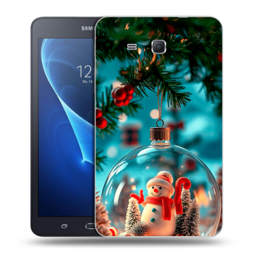 Силиконовый чехол на Samsung Galaxy Tab A 7 (2016) с принтом Новый год