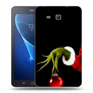 Силиконовый чехол на Samsung Galaxy Tab A 7 (2016) с принтом Новый год Гринч