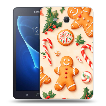 Силиконовый чехол на Samsung Galaxy Tab A 7 (2016) с принтом Новый год