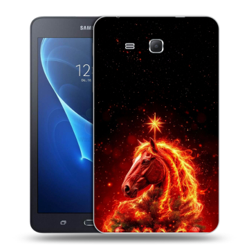 Силиконовый чехол на Samsung Galaxy Tab A 7 (2016) с принтом Новый год
