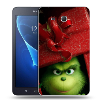 Силиконовый чехол на Samsung Galaxy Tab A 7 (2016) с принтом Новый год