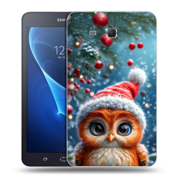 Силиконовый чехол на Samsung Galaxy Tab A 7 (2016) с принтом Новый год Силиконовый чехол на Samsung Galaxy Tab A 7 (2016) с принтом Новый год
