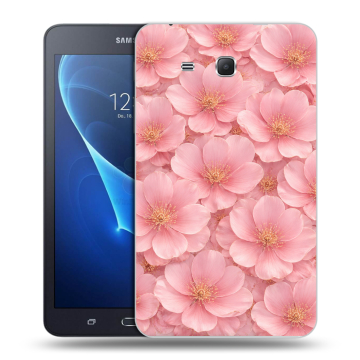 Силиконовый чехол на Samsung Galaxy Tab A 7 (2016) с принтом женский