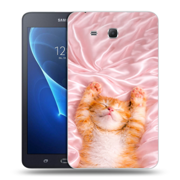 Силиконовый чехол на Samsung Galaxy Tab A 7 (2016) с принтом женский Силиконовый чехол на Samsung Galaxy Tab A 7 (2016) с принтом женский