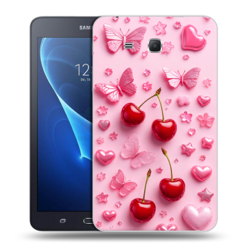 Силиконовый чехол на Samsung Galaxy Tab A 7 (2016) с принтом для девочек Силиконовый чехол на Samsung Galaxy Tab A 7 (2016) с принтом для девочек