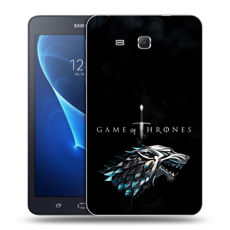 Силиконовый чехол на планшета Samsung Galaxy Tab A 7 (2016) с принтом Игра Престолов Game Thrones Силиконовый чехол на планшета Samsung Galaxy Tab A 7 (2016) с принтом Игра Престолов Game Thrones
