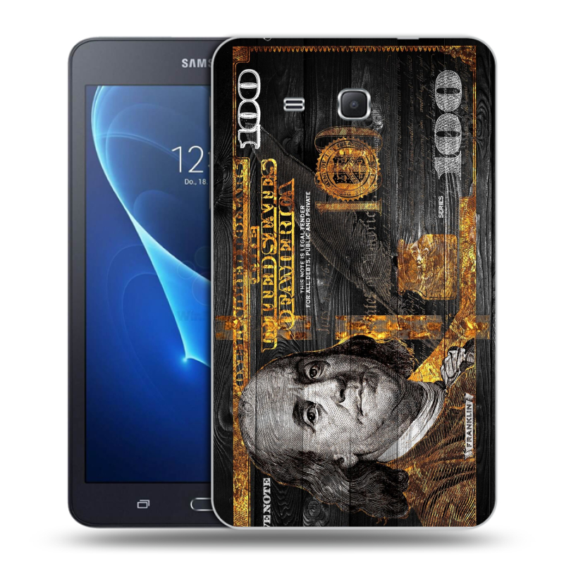 Силиконовый чехол на планшета Samsung Galaxy Tab A 7 (2016) с принтом Доллар деньги Силиконовый чехол на планшета Samsung Galaxy Tab A 7 (2016) с принтом Доллар деньги