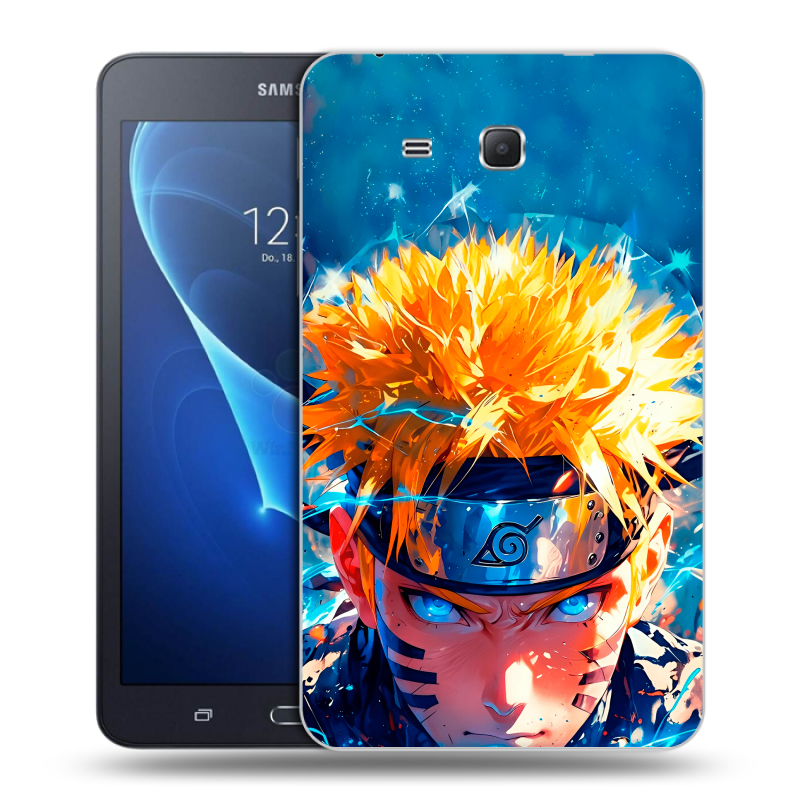 Силиконовый чехол на Samsung Galaxy Tab A 7 (2016) с принтом Аниме Наруто Naruto Силиконовый чехол на Samsung Galaxy Tab A 7 (2016) с принтом Аниме Наруто Naruto