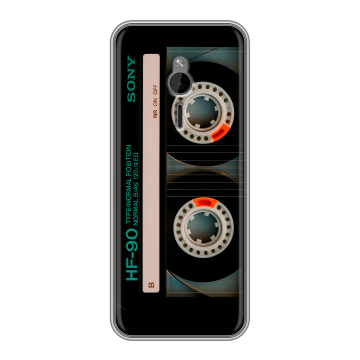 Силиконовый чехол на Nokia 230 с принтом Кассета