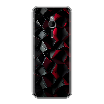 Силиконовый чехол на Nokia 230 с принтом Абстракция