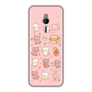 Силиконовый чехол на Nokia 230 с принтом Hello Kitty Хелоу Кити