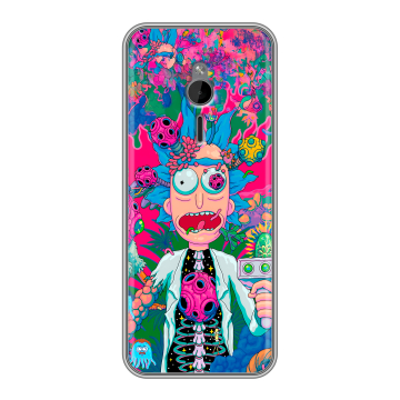 Силиконовый чехол на Nokia 230 с принтом Рик и Морти Rick Morty Силиконовый чехол на Nokia 230 с принтом Рик и Морти Rick Morty
