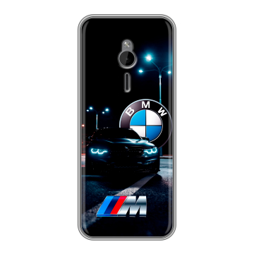 Силиконовый чехол на Nokia 230 с принтом БМВ BMW Силиконовый чехол на Nokia 230 с принтом БМВ BMW