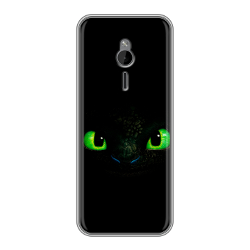 Силиконовый чехол на Nokia 230 с принтом Как приручить дракона