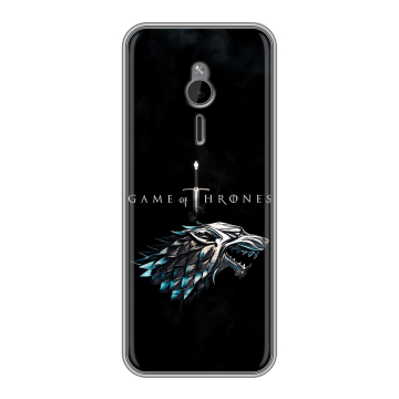 Силиконовый чехол на Nokia 230 с принтом Игра Престолов Game Thrones