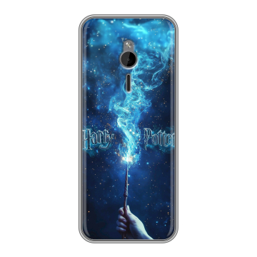 Силиконовый чехол на Nokia 230 с принтом Harry Potter Гарри Поттер