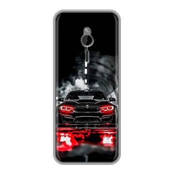 Силиконовый чехол на Nokia 230 с принтом BMW БМВ Силиконовый чехол на Nokia 230 с принтом BMW БМВ