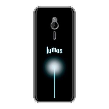 Силиконовый чехол на Nokia 230 с принтом Harry Potter Гарри Поттер