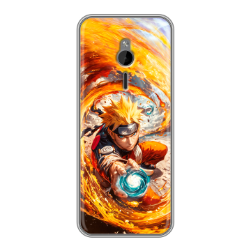 Силиконовый чехол на Nokia 230 с принтом Аниме Наруто Naruto