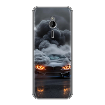 Силиконовый чехол на Nokia 230 с принтом BMW БМВ Силиконовый чехол на Nokia 230 с принтом BMW БМВ
