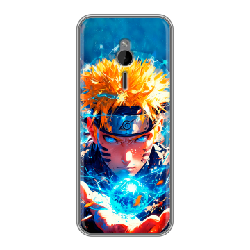 Силиконовый чехол на Nokia 230 с принтом Аниме Наруто Naruto