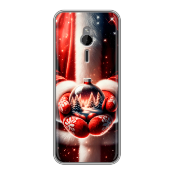 Силиконовый чехол на Nokia 230 с принтом Новый год