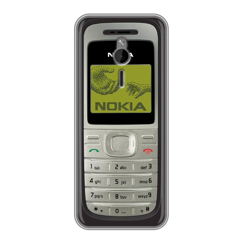 Силиконовый чехол на Nokia 230 с принтом Ретро Нокия Силиконовый чехол на Nokia 230 с принтом Ретро Нокия