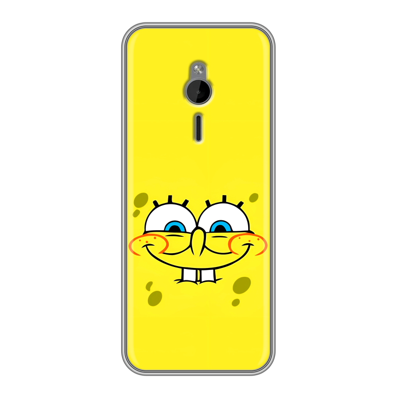 Силиконовый чехол на Nokia 230 с принтом спанчбоб спанч боб Силиконовый чехол на Nokia 230 с принтом спанчбоб спанч боб
