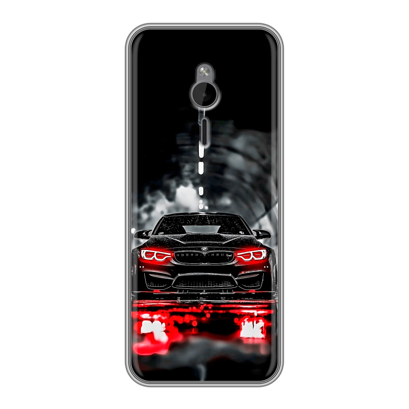 Силиконовый чехол на Nokia 230 с принтом BMW БМВ Силиконовый чехол на Nokia 230 с принтом BMW БМВ