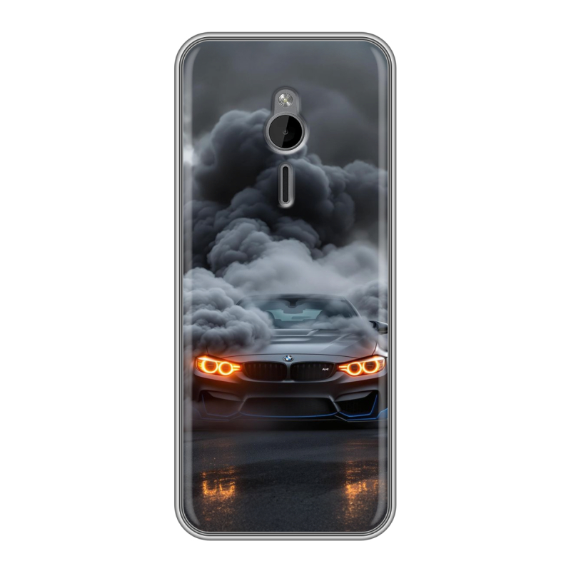 Силиконовый чехол на Nokia 230 с принтом BMW БМВ Силиконовый чехол на Nokia 230 с принтом BMW БМВ