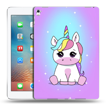 Силиконовый чехол на планшета Ipad Pro 9.7 с принтом Единорог
