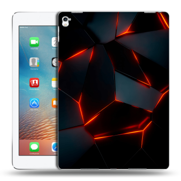 Силиконовый чехол на планшета Ipad Pro 9.7 с принтом Яркие абстракции